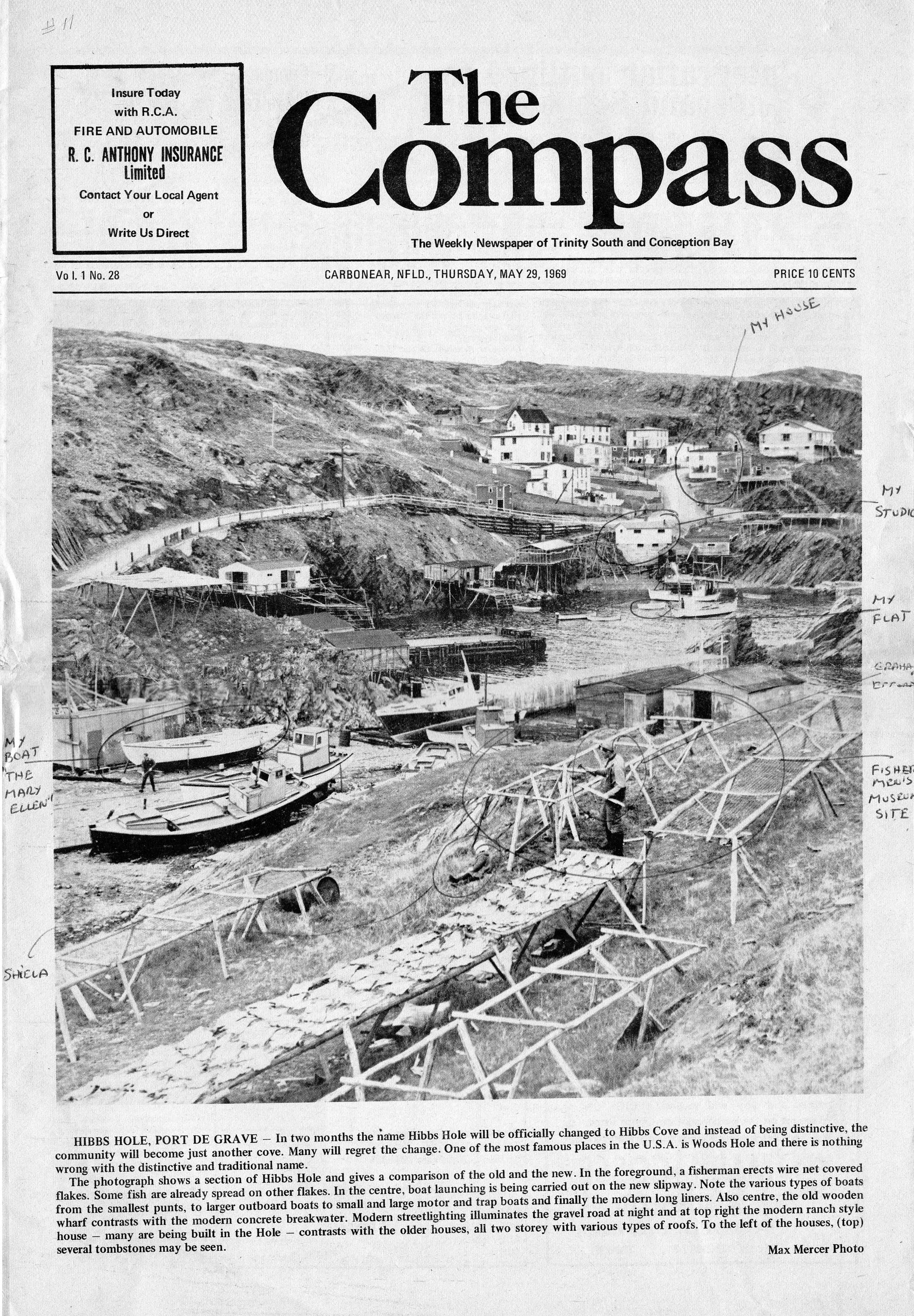 The Compass newspaper article, May 26, 1969
