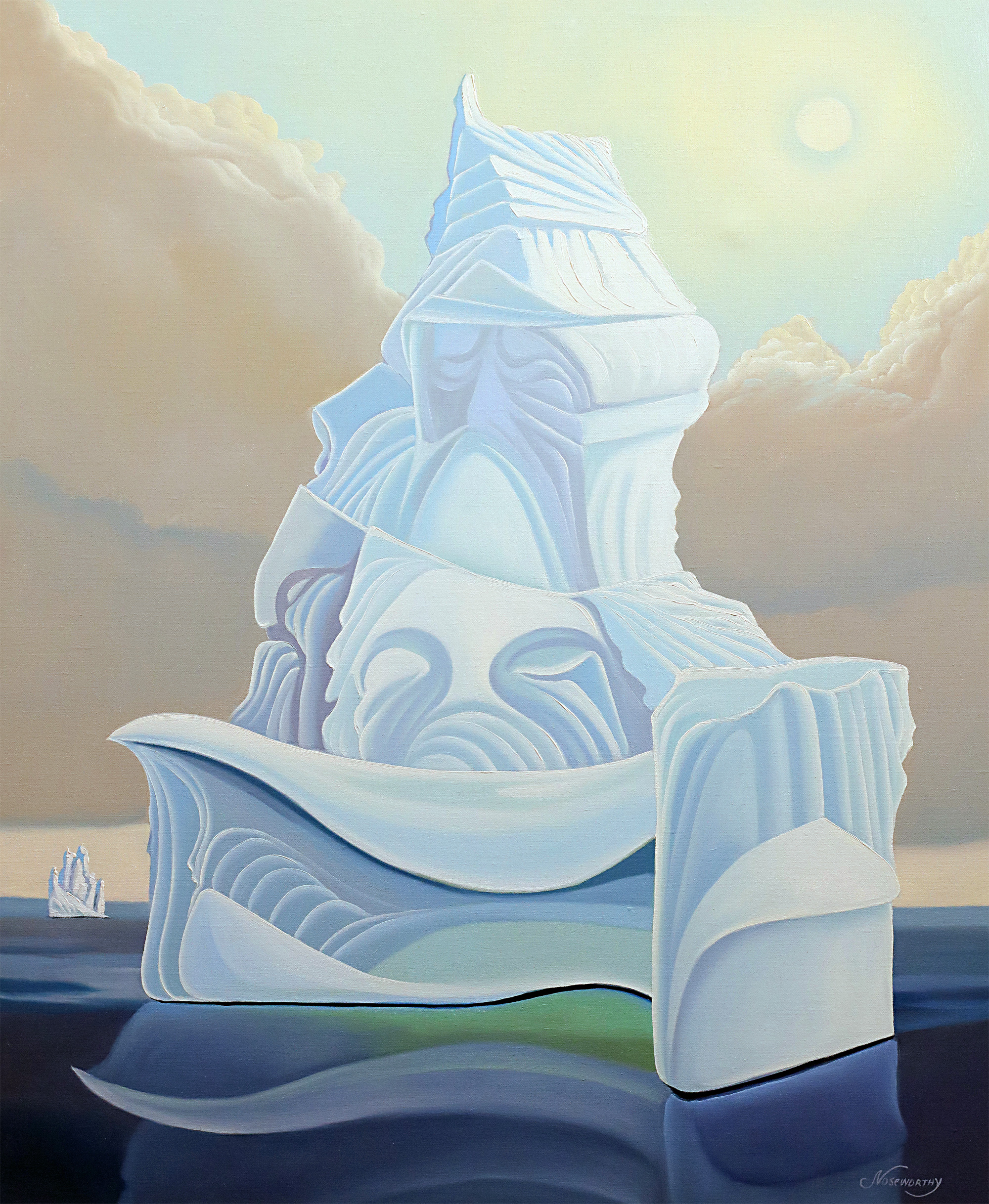 Neptune in Ice by George Noseworthy